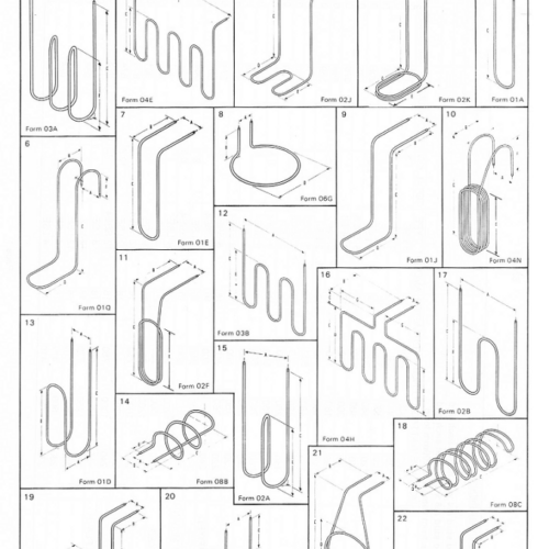 HEATING ELEMENT AVAILABLE BENDS