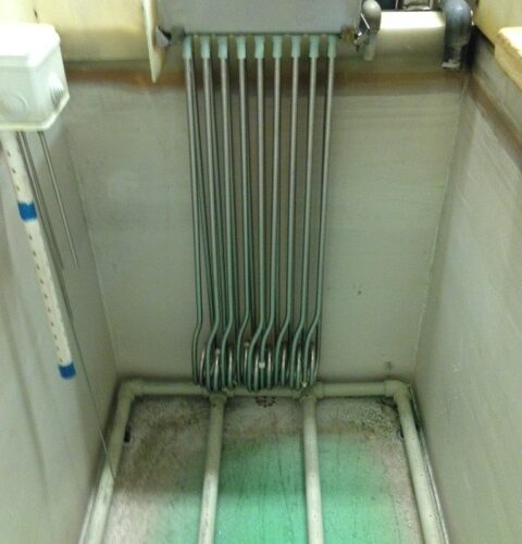 27kW over the side vat heater