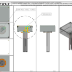 FFY Flanged Immersion Heater Drawing