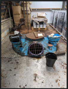 Buried Tank