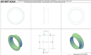 DN80 Tank Ferrule Drawing