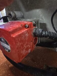 4 bolt flange immersion heater side