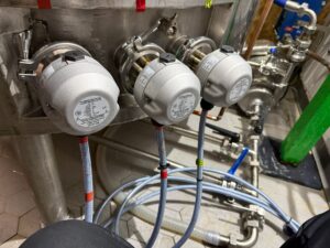 Green Duck Removeable Brewery Immersion Heaters fitted Outside View